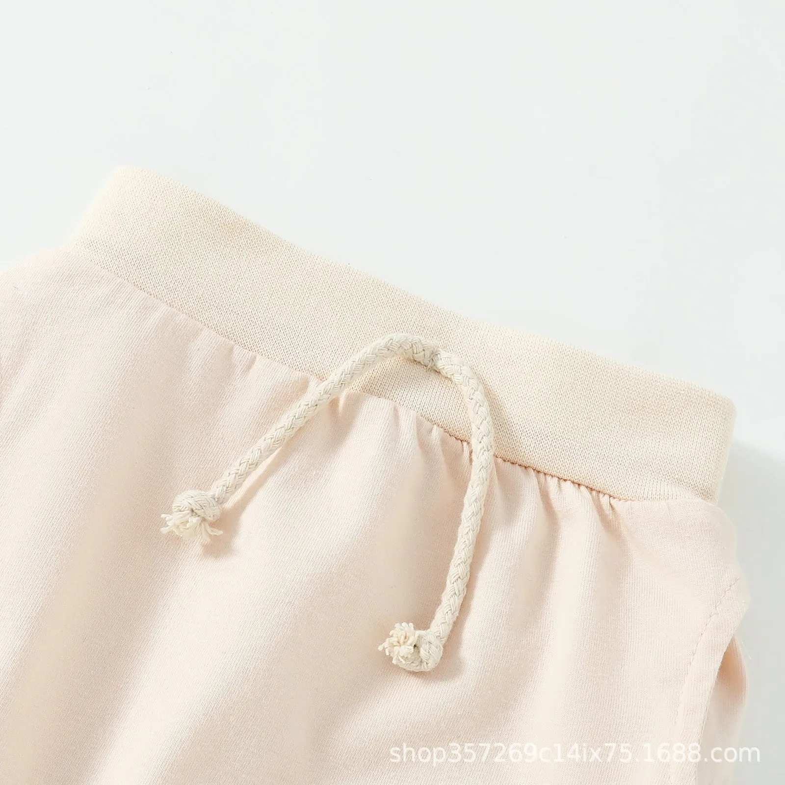 2 Pieces Set Baby Kid Girls Boys Letters Tops And Solid Color Shorts Wholesale 24011187