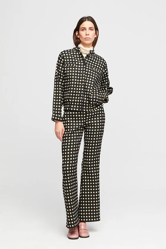 Aldo Martins Geometric Print Blair Trousers
