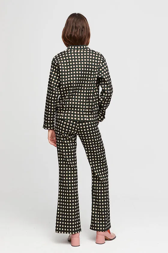 Aldo Martins Geometric Print Blair Trousers