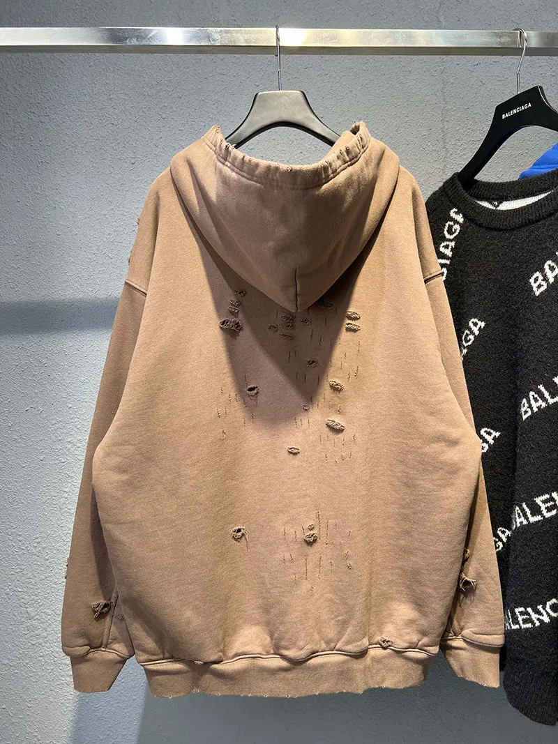 Balenciaga Destroyed Hoodie