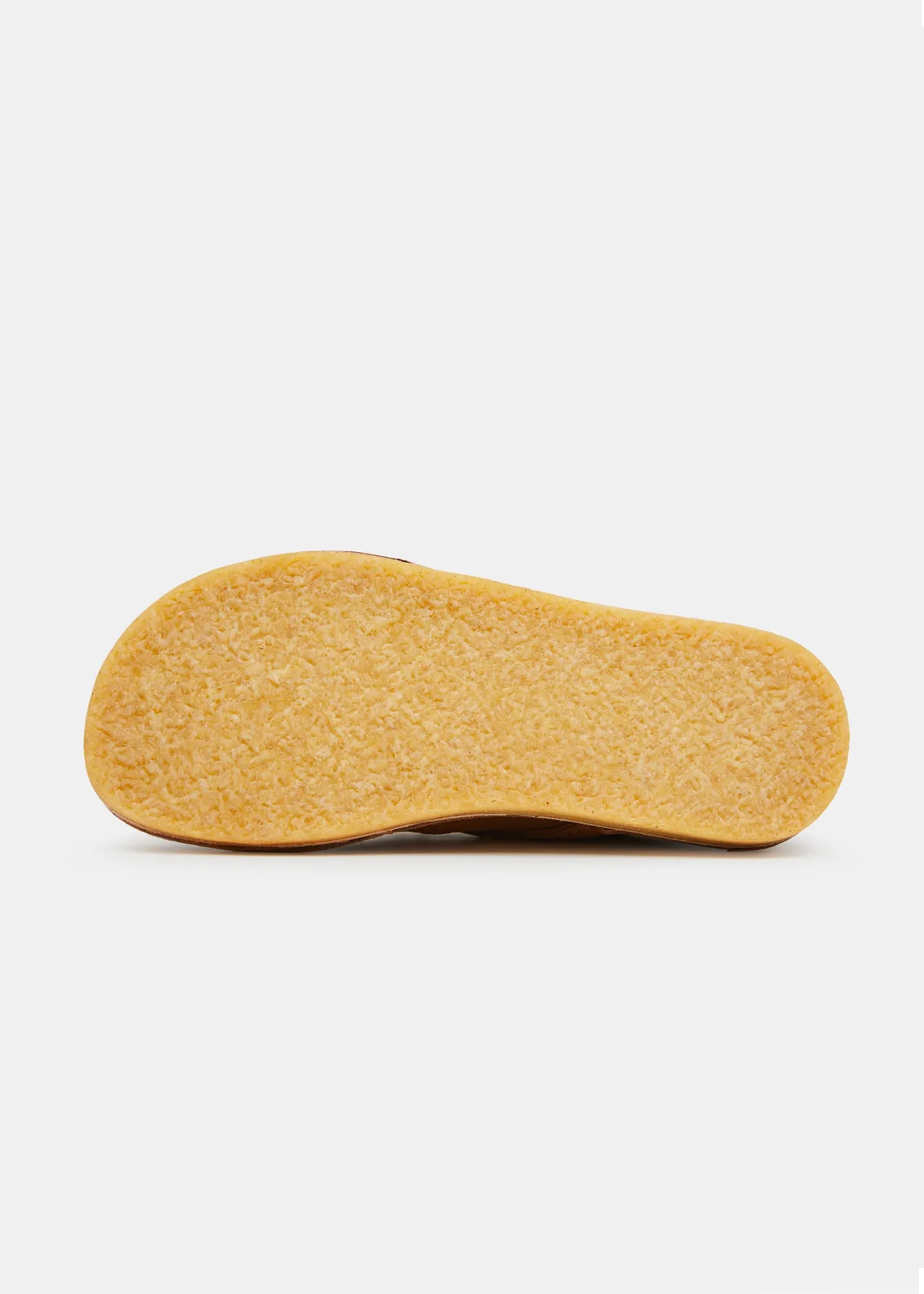 Caden Centre Seam Suede Shoe on Crepe - Cola Brown