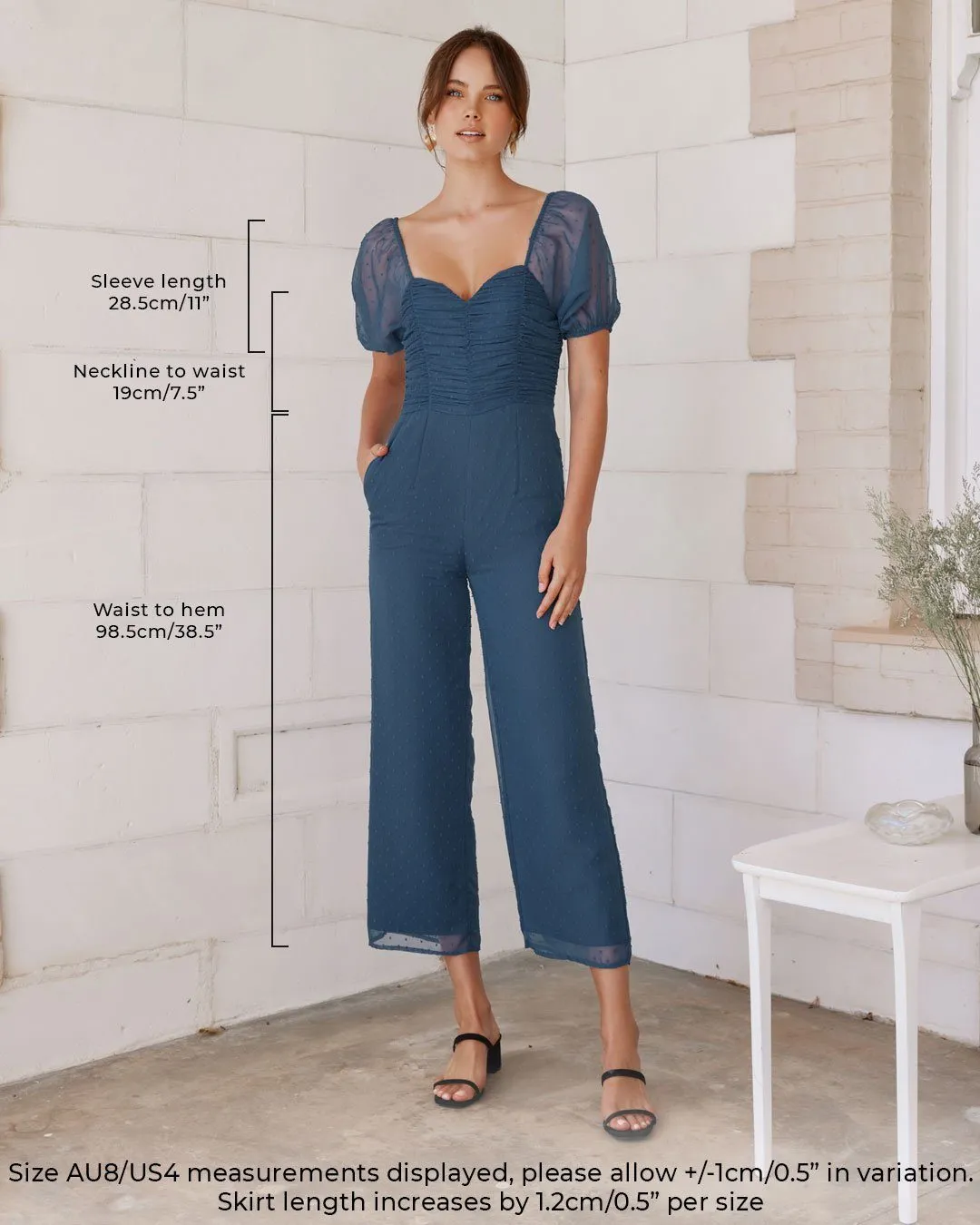 Harriette Jumpsuit - White