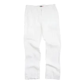 Key West White Linen Pants