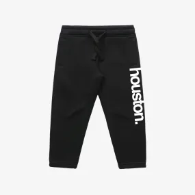 kids premiumgoods. houston. sweatpants (black/white)