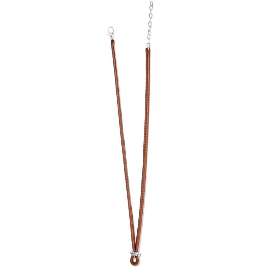 Leather Amulet Necklace