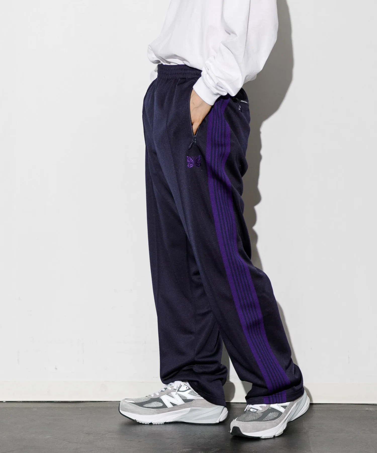 【MEN】NEEDLES Track Pant Poly Smooth