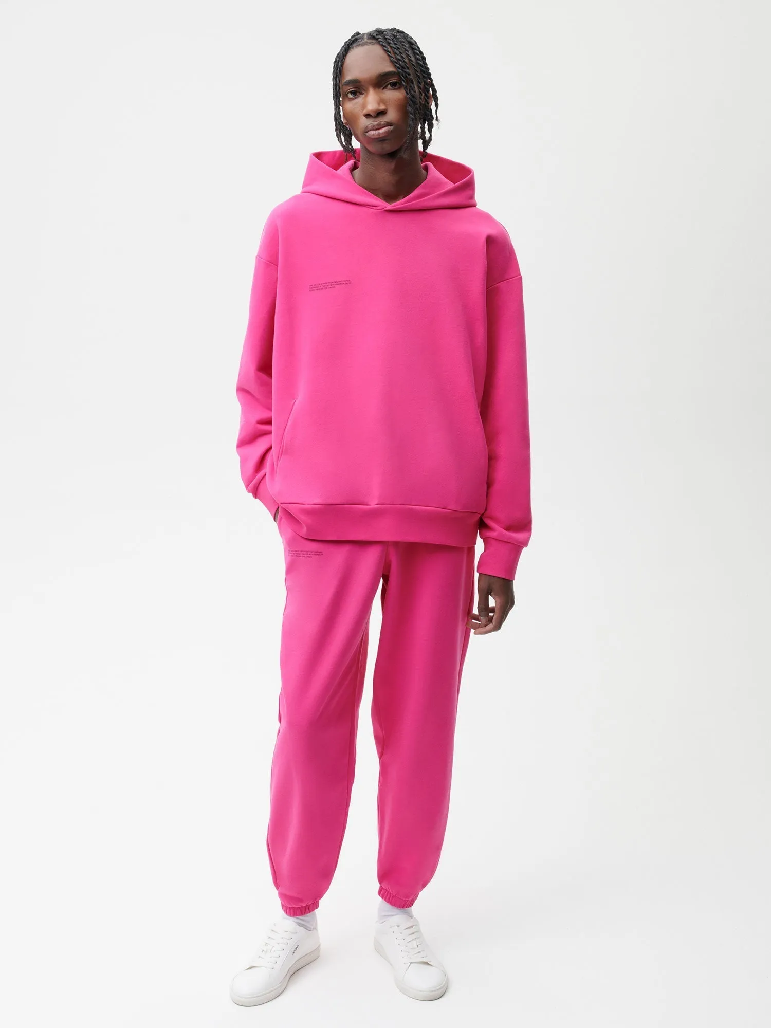Mens Archive 365 Midweight Track Pants—tourmaline pink