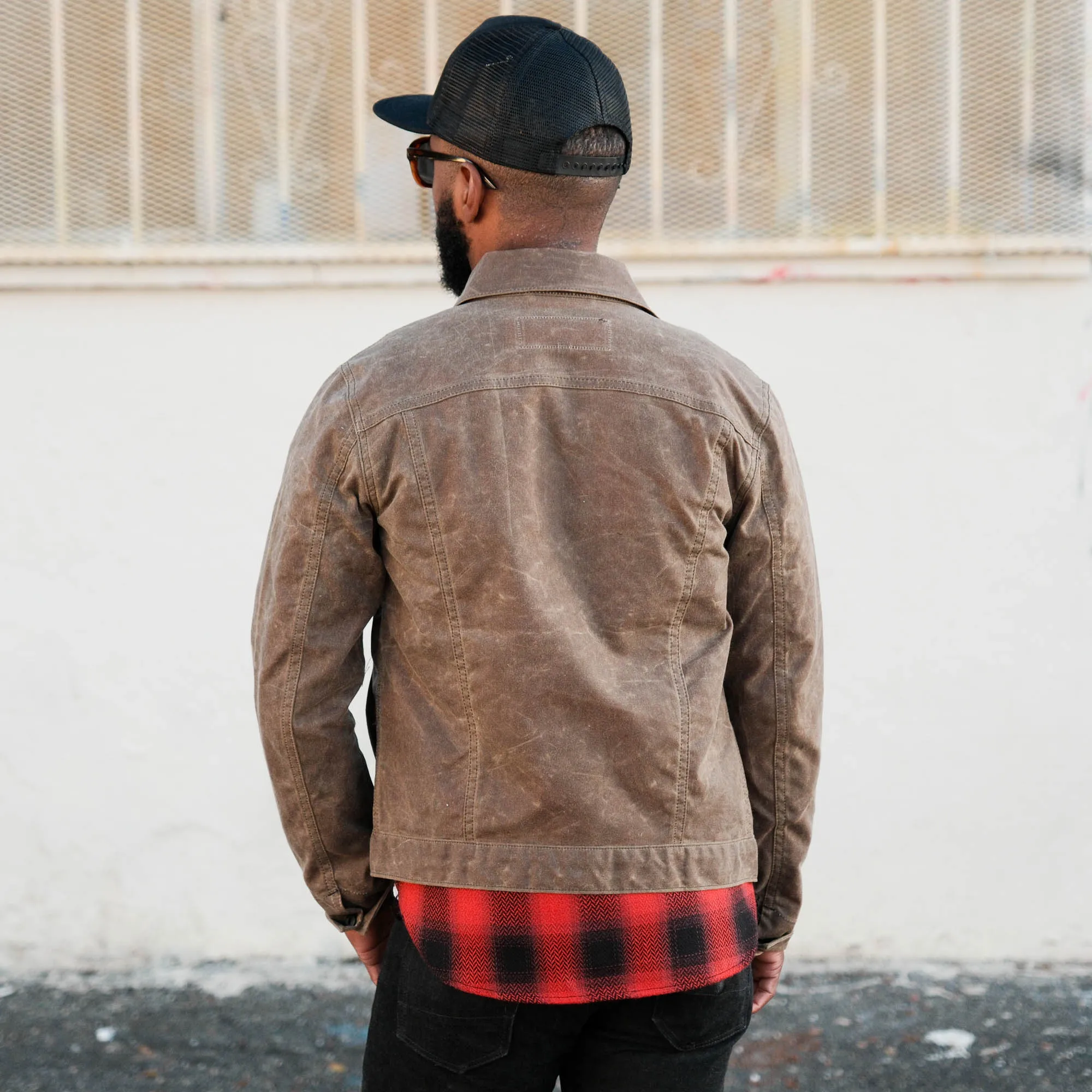 Rogue Territory Ridgeline Supply Jacket Waxed Brown