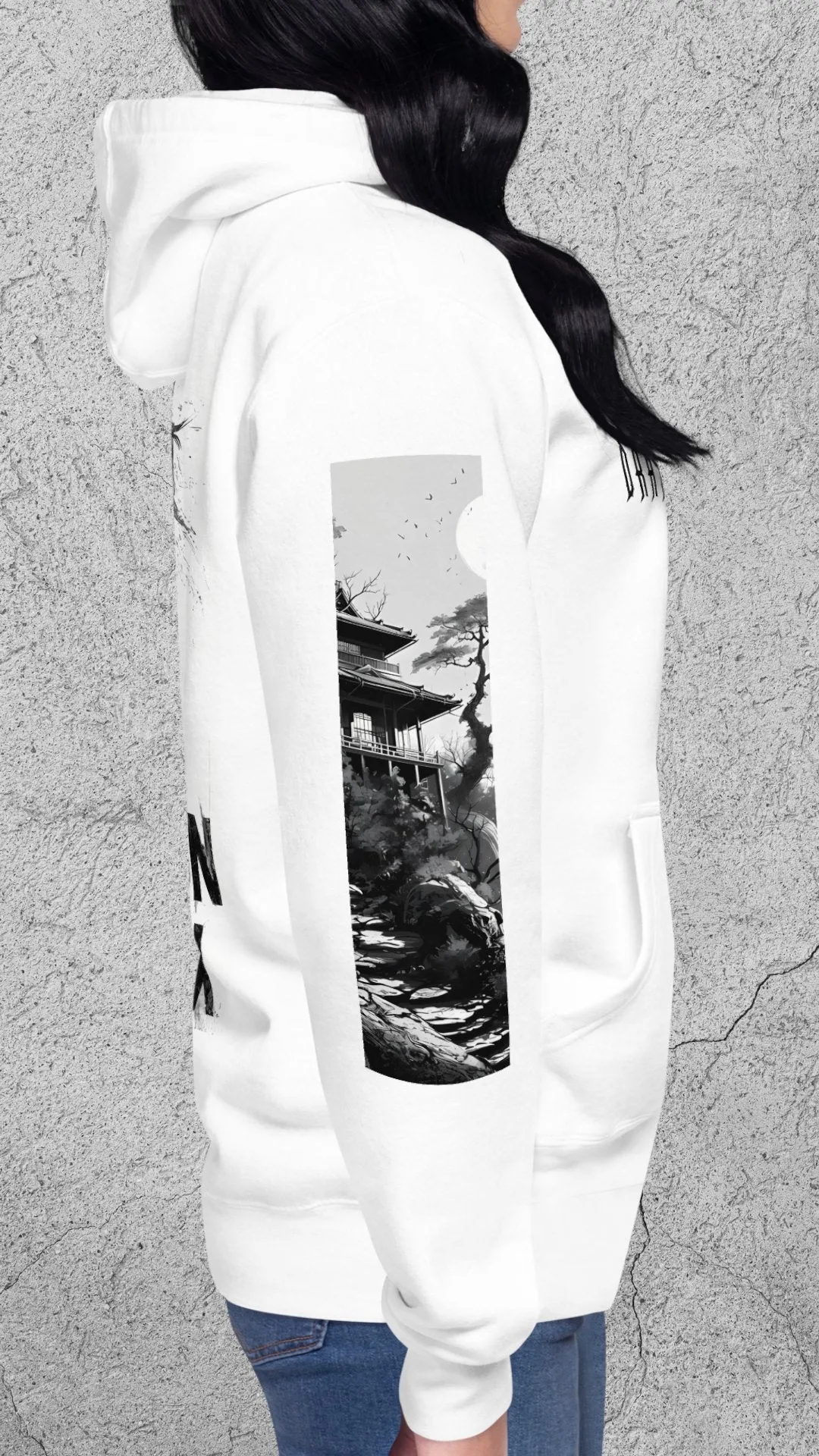 SHIA - Dragon Foxx™ Women's Anime Style White Hoodie