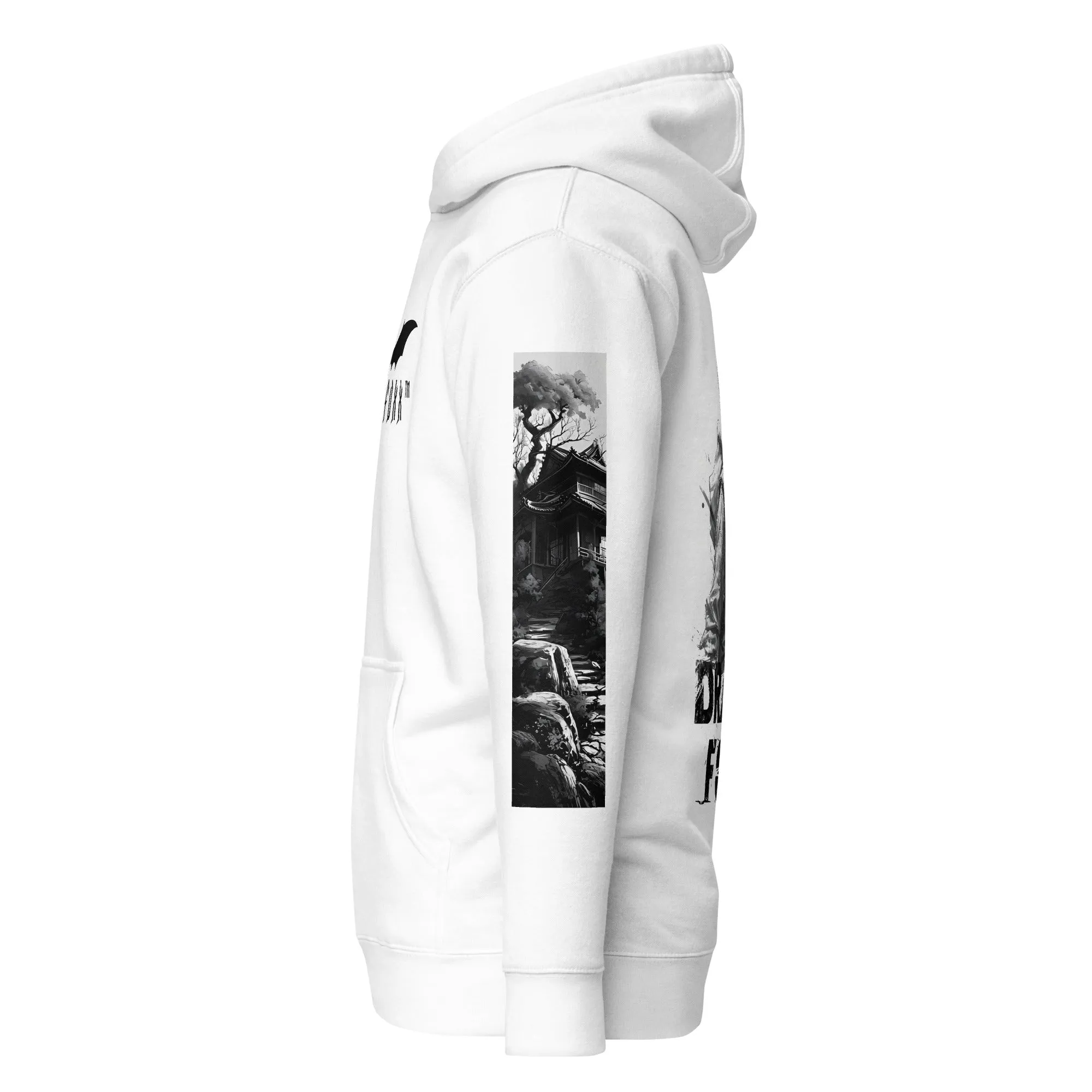 SHIA - Dragon Foxx™ Women's Anime Style White Hoodie