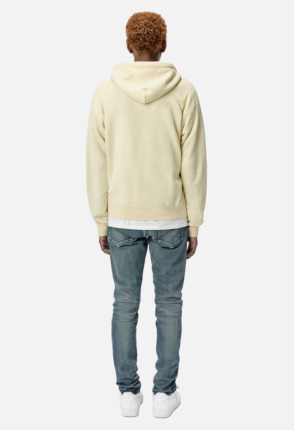 Vintage Fleece Fullzip / Light Yellow